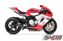 Load image into Gallery viewer, MV Agusta F3 675 800 2013-2015 Zard Exhaust Full System Penta Black Carbon Cap