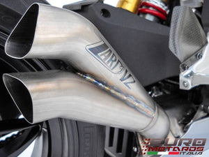 MV Agusta F4 1000 2010-2013 Zard Exhaust Full System + V2 Silencer Steel/Titan