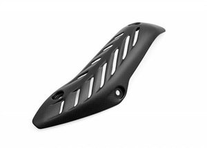 CNC Racing Carbon Fender Exhaust Guard Keylock Cover For Ducati Monster 821 1200