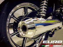 Load image into Gallery viewer, Triumph Bonneville Naked /SE 2007-2014 Silmotor Exhaust Dual Silencers Polished