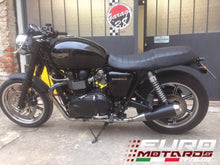 Load image into Gallery viewer, Triumph Bonneville Naked /SE 2007-2014 Silmotor Exhaust Dual Silencers Black