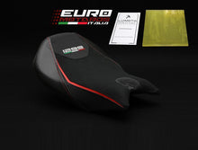 Load image into Gallery viewer, Luimoto Suede Tec-Grip Veloce Rider Seat Cover /Gel For Ducati 1299 Panigale