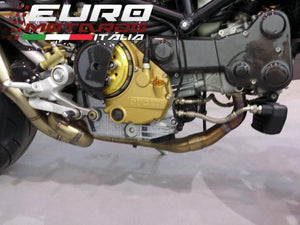 Ducati Monster S4R Silmotor Exhaust Full System 54mm 2 in 2 direct Carbon