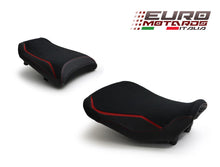 Load image into Gallery viewer, Luimoto Team Edition Suede Seat Cover Set For Yamaha FJ-09 TRACER 900 2015-2017