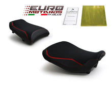 Load image into Gallery viewer, Luimoto Team Edition Suede Seat Cover Set For Yamaha FJ-09 TRACER 900 2015-2017