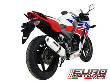 Load image into Gallery viewer, Honda CBR 300R GPR Exhaust Systems Albus White Silencer Road Legal