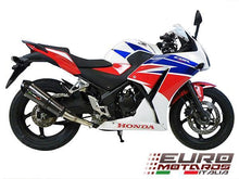 Load image into Gallery viewer, Honda CBR 300R GPR Exhaust GPE CF Carbon Look Slipon Silencer Terminale Muffler