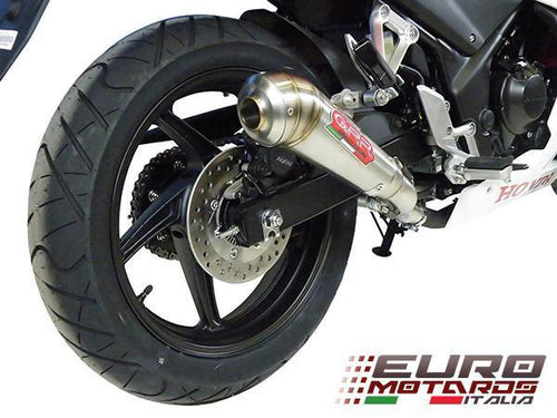 Honda CBR 300R GPR Exhaust Powercone Slipon Silencer Terminale Auspuff Muffler