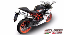 Load image into Gallery viewer, KTM RC 390 2015-2016 High Mount GPR Exhaust Albus White Silencer Road Legal