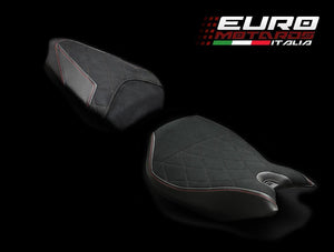 Luimoto Suede Diamond Quilt Seat Cover Set /Gel Option For Ducati 1299 Panigale