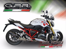 Load image into Gallery viewer, BMW R1200R LC 2015-2018 GPR Exhaust Furore Nero Slipon Silencer Road Legal New