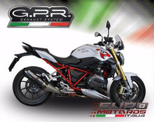 Load image into Gallery viewer, BMW R1200R LC 2015-2018 GPR Exhaust GPE CF Carbon Look Silencer Road Legal