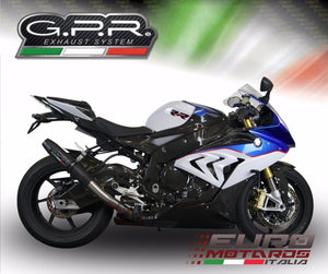 BMW S1000RR 2015 GPR Exhaust Systems Deeptone Nero Silencer Racing