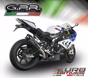 BMW S1000RR 2015-2016 GPR Exhaust GPE CF Carbon Look Silencer Road Legal