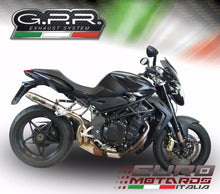 Load image into Gallery viewer, MV Agusta Brutale 920 2010-2011 GPR Exhaust Deeptone Slipon Silencer Road Legal