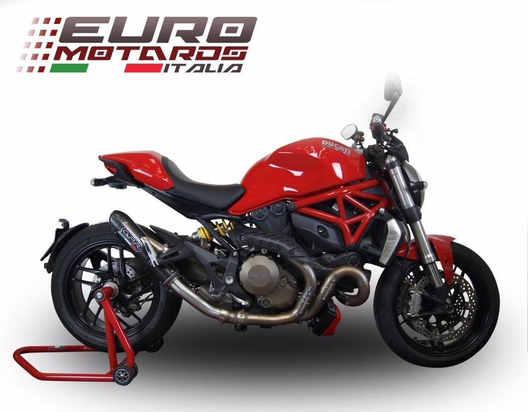 Ducati Monster 821 2015-2016 GPR Exhaust Pandemonium Carbon Silencer Road Legal