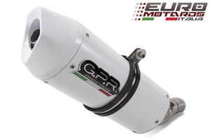 BMW R1200RS LC 2015-2018 GPR Exhaust Albus White Silencer Road Legal New