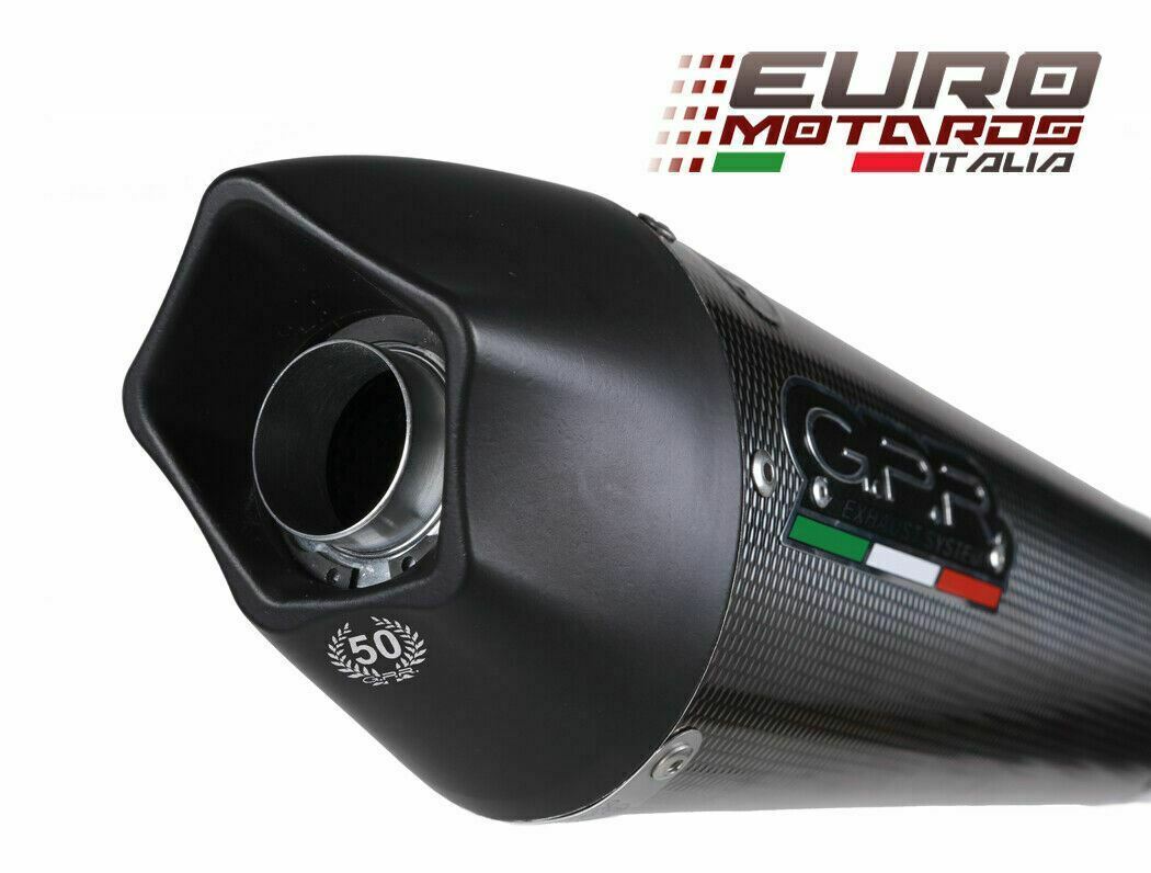 Suzuki Bandit 1200 05-06 GPR Exhaust Systems GPE CF Slipon Muffler Silencer