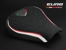 Load image into Gallery viewer, Luimoto Team Italia Suede Seat Cover Rider New For MV Agusta F3 675 800 2012-18
