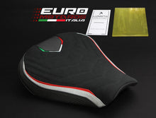 Load image into Gallery viewer, Luimoto Team Italia Suede Seat Cover Rider New For MV Agusta F3 675 800 2012-18