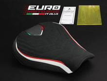 Load image into Gallery viewer, Luimoto Team Italia Suede Seat Cover Rider New For MV Agusta F3 675 800 2012-18