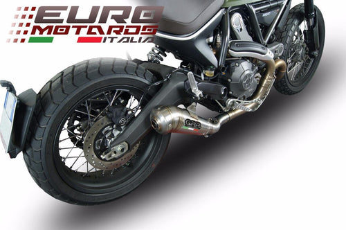 Ducati Scrambler 2014-2016 GPR Exhaust Powercone Slipon Silencer Racing