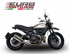 Load image into Gallery viewer, Ducati Scrambler 2014-16 GPR Exhaust Double Deeptone Slipon Silencer Road Legal