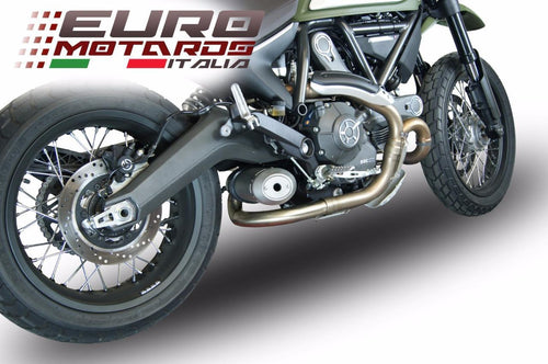 Ducati Scrambler 2014-2016 GPR Exhaust Ghost Slipon Silencer Road Legal