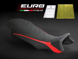 Luimoto Tec-Grip Suede Seat Cover /Gel Option For MV Agusta Rivale 800 2013-2018
