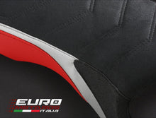 Load image into Gallery viewer, Luimoto Tec-Grip Suede Seat Cover /Gel Option For MV Agusta Rivale 800 2013-2018