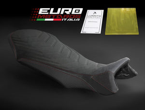 Luimoto Tec-Grip Suede Seat Cover /Gel Option For MV Agusta Rivale 800 2013-2018