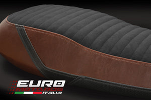 Luimoto Suede Seat Cover - 3 Colors For Moto Guzzi V7 Classic/Stone 2011-2020