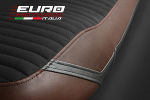 Luimoto Suede Seat Cover - 3 Colors For Moto Guzzi V7 Classic/Stone 2011-2020