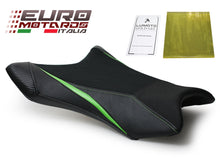 Load image into Gallery viewer, Luimoto Team Kawa Suede Tec-Grip Seat Cover For Rider For Kawasaki ZX10R 2011-20