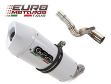 Load image into Gallery viewer, Suzuki GSXR 1000 K7 207-08 GPR Exhaust Albus White Silencer Single RX+Decat Pipe