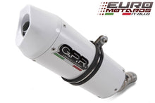 Load image into Gallery viewer, Suzuki GSXR 1000 K7 2007-2008 GPR Exhaust Systems Dual Albus White Silencers