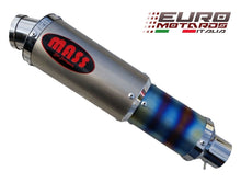 Load image into Gallery viewer, MassMoto Exhaust Silencer M1 MotoGP Style Titanium New Moto Guzzi Griso 1200 4V