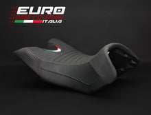 Load image into Gallery viewer, Luimoto Team Italia Tec-Grip Seat Cover Rider For Aprilia Caponord 1200 2013-18