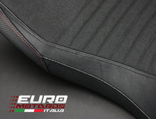 Load image into Gallery viewer, Luimoto Team Italia Tec-Grip Seat Cover Rider For Aprilia Caponord 1200 2013-18