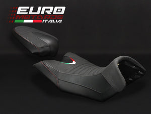Luimoto Team Italia Tec-Grip Seat Cover Set New For Aprilia Caponord 1200 13-18