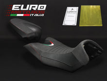 Load image into Gallery viewer, Luimoto Team Italia Tec-Grip Seat Cover Set New For Aprilia Caponord 1200 13-18