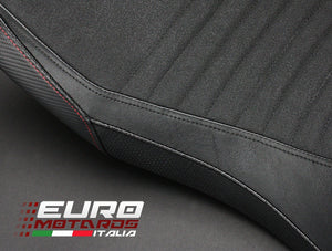 Luimoto Team Italia Tec-Grip Seat Cover Set New For Aprilia Caponord 1200 13-18