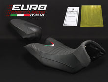 Load image into Gallery viewer, Luimoto Team Italia Tec-Grip Seat Cover Set New For Aprilia Caponord 1200 13-18