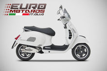 Load image into Gallery viewer, Vespa GTS GTV 250 / 300 Zard Exhaust Steel Mirror Polished Racing Silencer