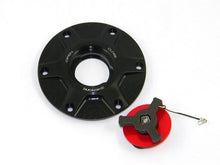 Load image into Gallery viewer, Ducabike Billet Carbon Gas Cap Red Ducati Multistrada 1200