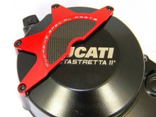 Load image into Gallery viewer, Ducabike Clutch Cover Protector Red Ducati Monster 696 796 1100 Multistrada 1200