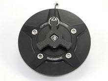 Load image into Gallery viewer, Ducabike Billet Carbon Gas Cap Black For Ducati Diavel Monster 696 796 1100