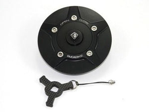 Ducabike Billet Carbon Gas Cap Black For Ducati Diavel Monster 696 796 1100