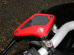 Ducabike Brake & Clutch Caps Red Ducati Diavel