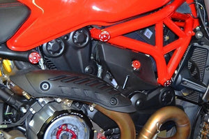 Ducabike 6 Frame Plugs Caps Set For Ducati Monster 821 2014-17 / 1200 2014-16